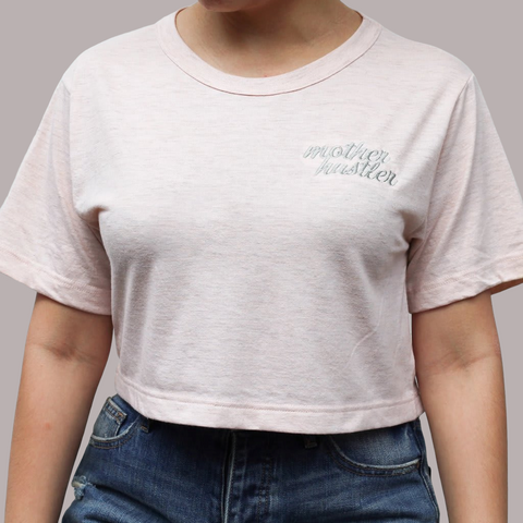 Limited Edition: Embroidered Cropped Tee